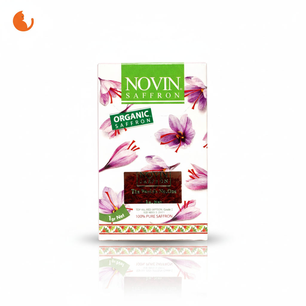 Saffron Irani Organic 1gr (1) زعفران نوین ارگانیک 1 گرمی - Image 1